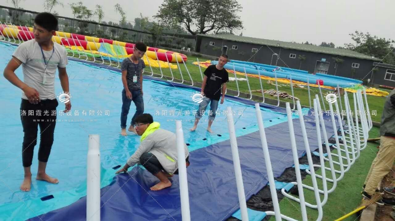 百色支架游泳池